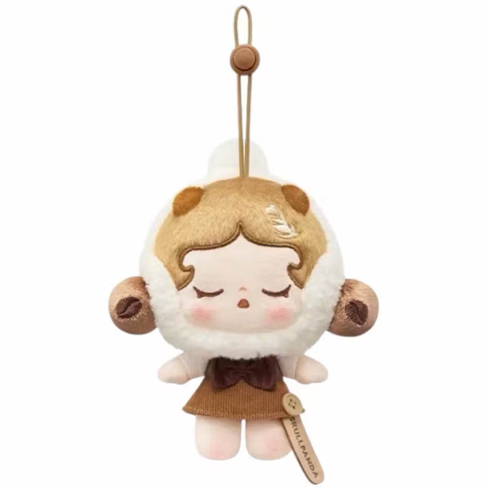 Skullpanda Specialty Barista Plush Pendant